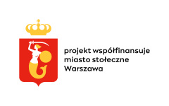 Warszawa znak RGB kolorowy projekt wspolfinansuje5