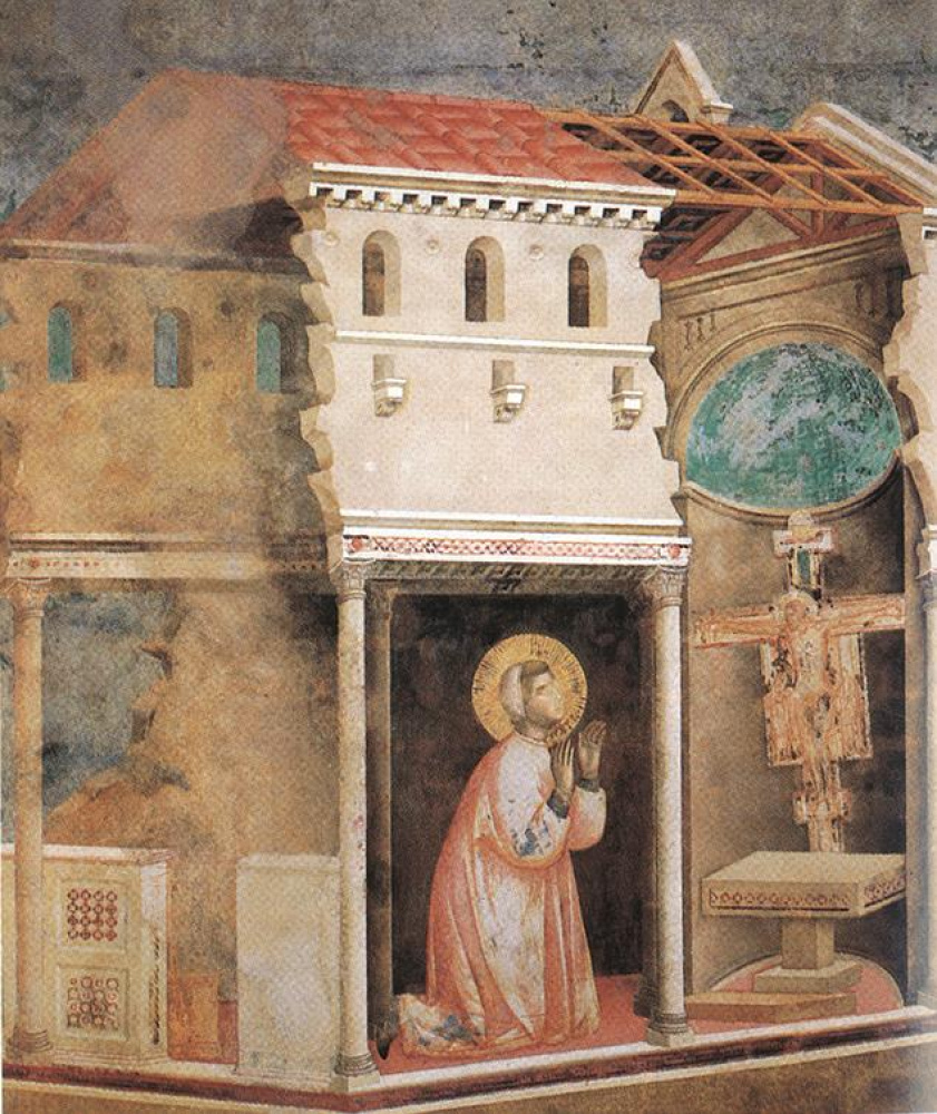 Giotto Modlitwa w San Damiano