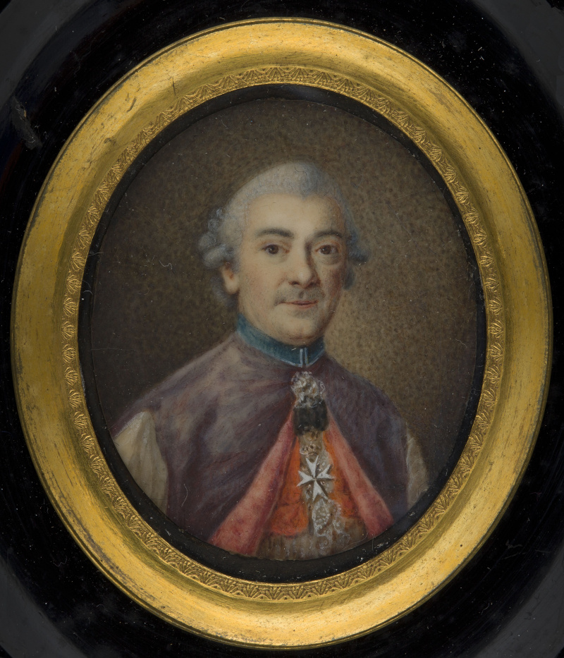 Fryderyka Bacciarelli, Portret prałata sekretarza królewskiego 