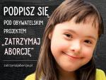 Nie przegap! Do 20 XI można poprzeć inicjatywę #ZatrzymajAborcję