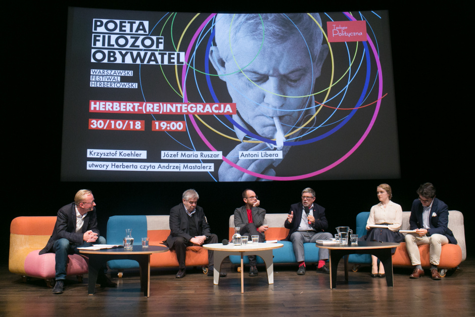 „Herbert – (re)integracja”. Relacja z finału Warszawskiego Festiwalu Herbertowskiego