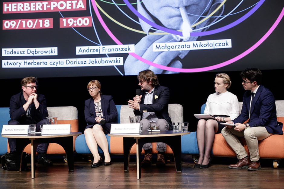 O Warszawskim Festiwalu Herbertowskim w Polskim Radiu