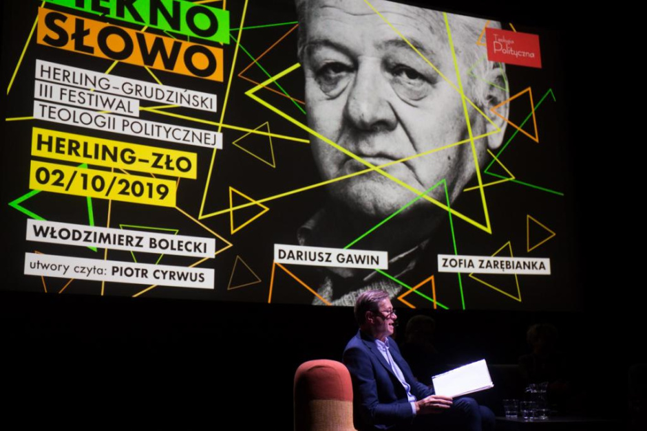 III Festiwal Teologii Politycznej // Gustaw Herling-Grudziński. Zło // Skrót spotkania