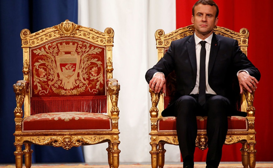 Marcin Darmas: Macron będzie gościem w Pałacu Elizejskim, nie prezydentem
