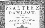 Michał Gołębiowski: Jan Kochanowski – teolog wiary