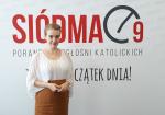 Natalia Szerszeń w poranku rozgłośni katolickich „Siódma 9”
