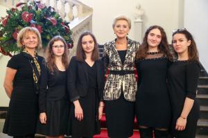 Spotkanie solidarnych szkół z Pierwszą Damą RP – Agatą Kornhauser-Dudą