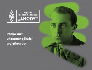 Nagroda im. Jana Rodowicza „Anody” – zgłoś swojego kandydata do 31 grudnia!
