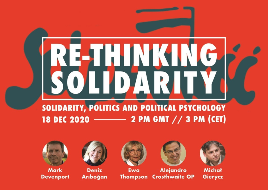 [RELACJA] Trzecia debata z cyklu „Re-thinking Solidarity”: Solidarity, politics and political psychology