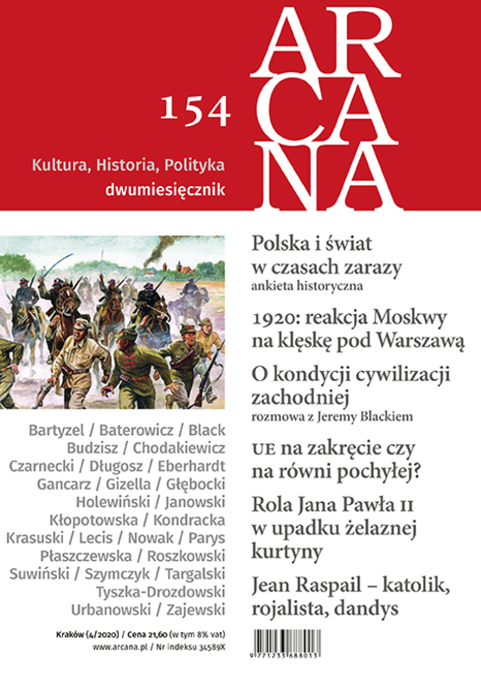 Nowy numer dwumiesięcznika „Arcana” już w sprzedaży