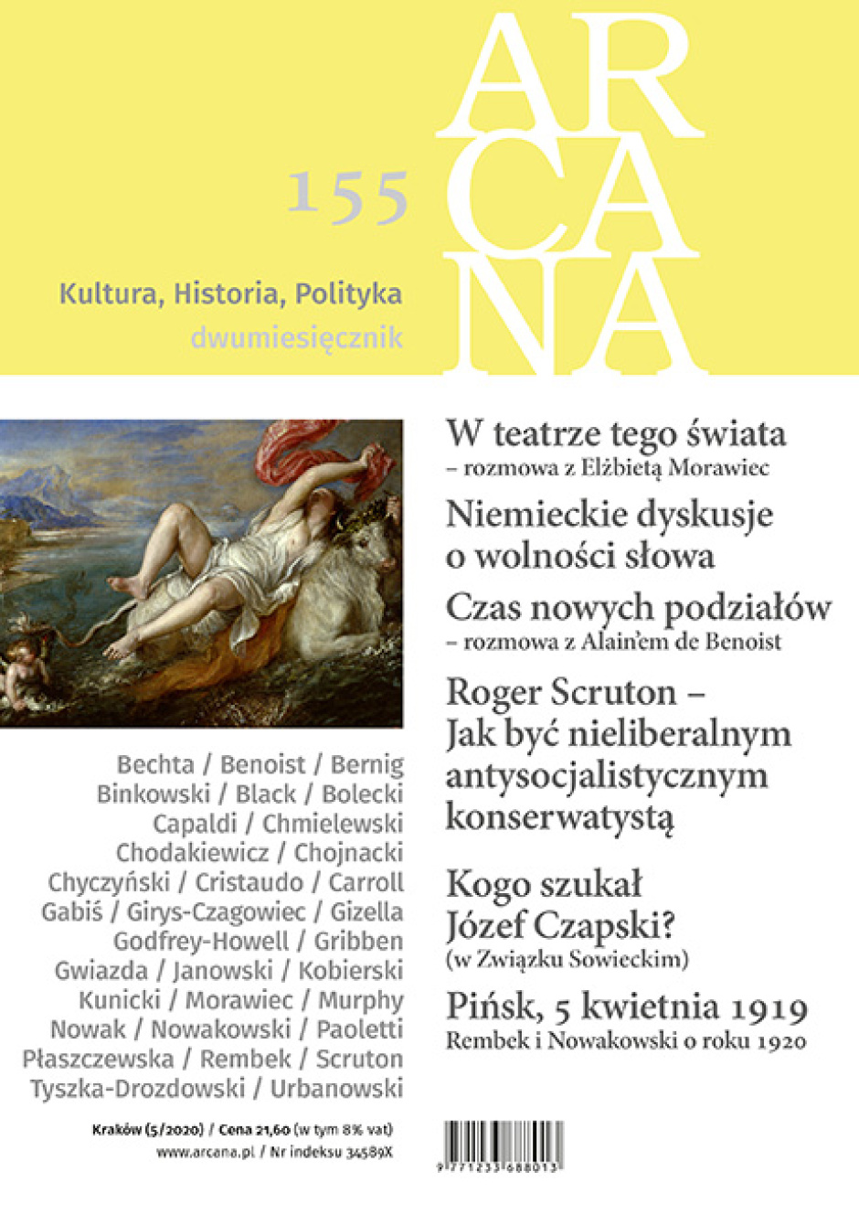155. numer dwumiesięcznika „Arcana” już w sprzedaży