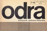 Paweł Sarna: „Odra”, czyli oswajanie Ziem Odzyskanych