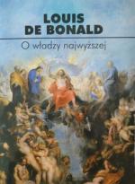 „O władzy najwyższej” – Louis de Bonald