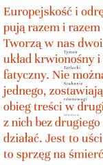 Szukanie równowagi. Szkice literackie i publicystyczne – Tymon Terlecki