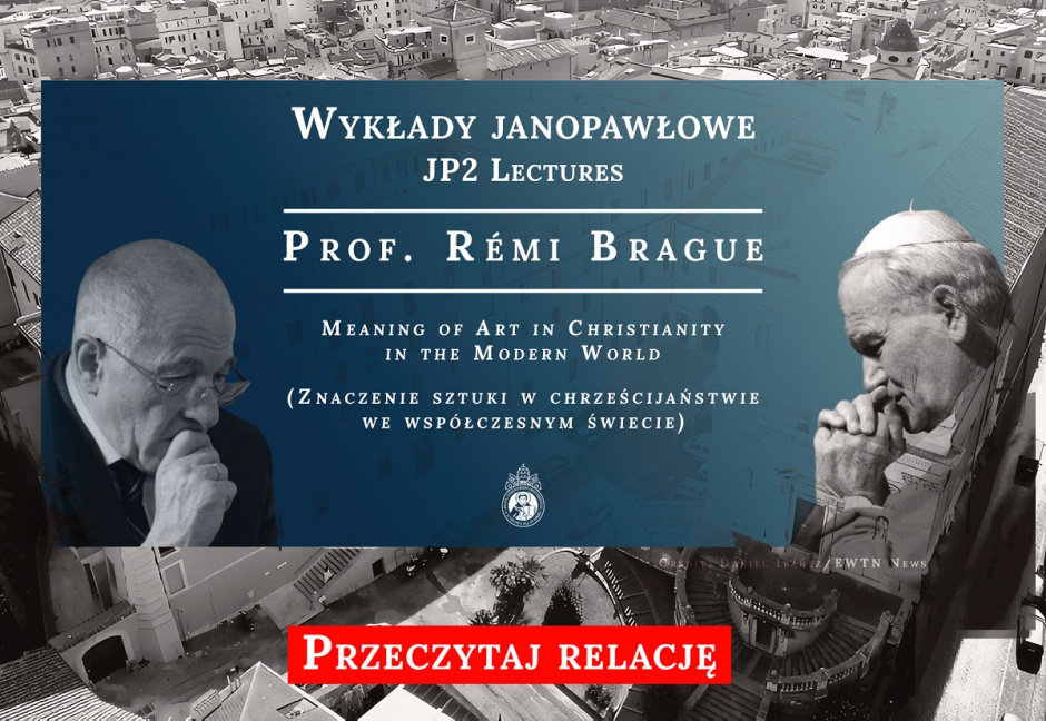 [RELACJA] Sztuka i piękno we współczesnym świecie. Relacja z wykładu Rémiego Brague'a