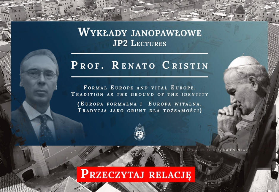[RELACJA] Witalna i formalna Europa. Relacja z wykładu Renato Cristina