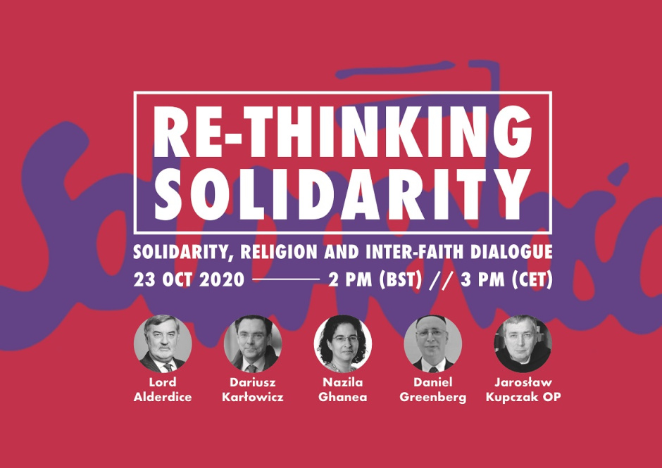 [RELACJA] Solidarność, religia, dialog. Webinarium otwierające cykl „Re-thinking Solidarity”