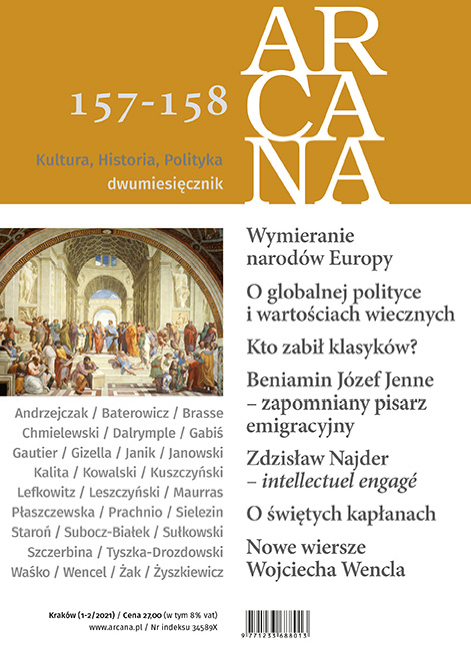 Dwumiesięcznik „Arcana” nr 157-158