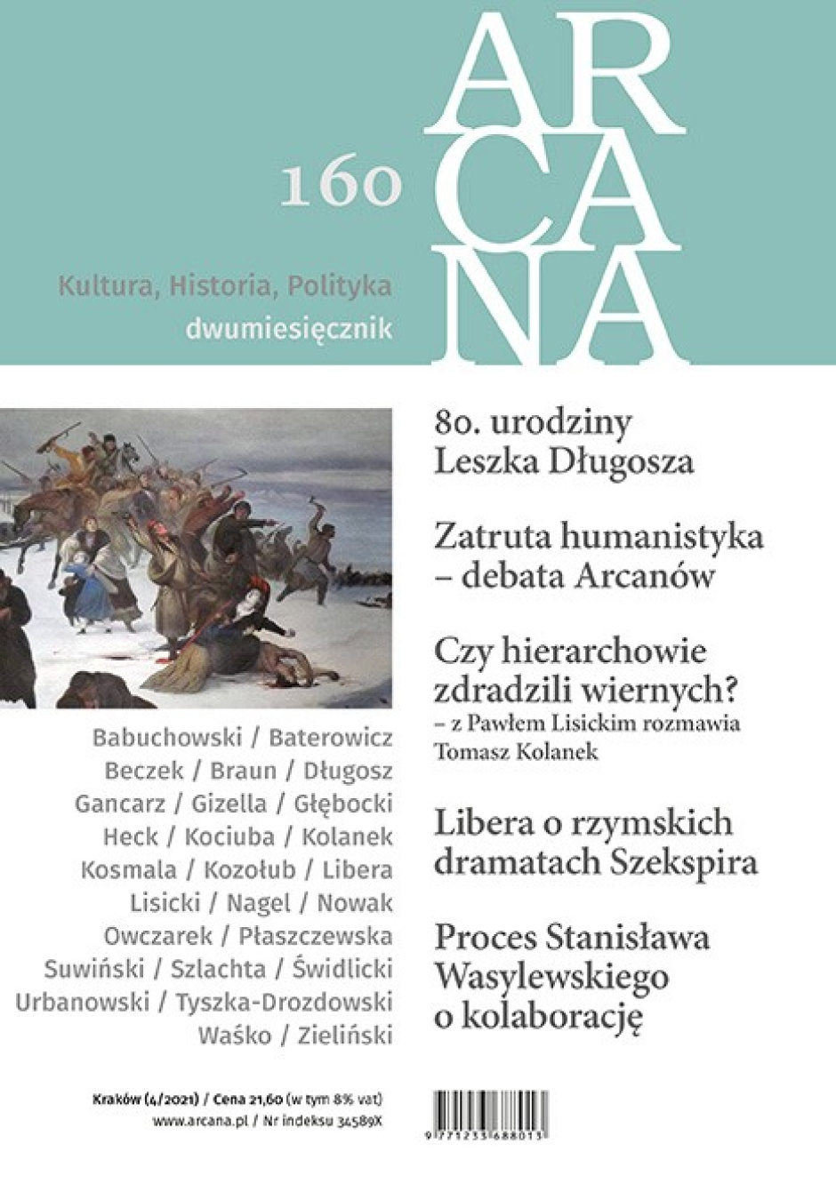 Dwumiesięcznik „Arcana” nr 160