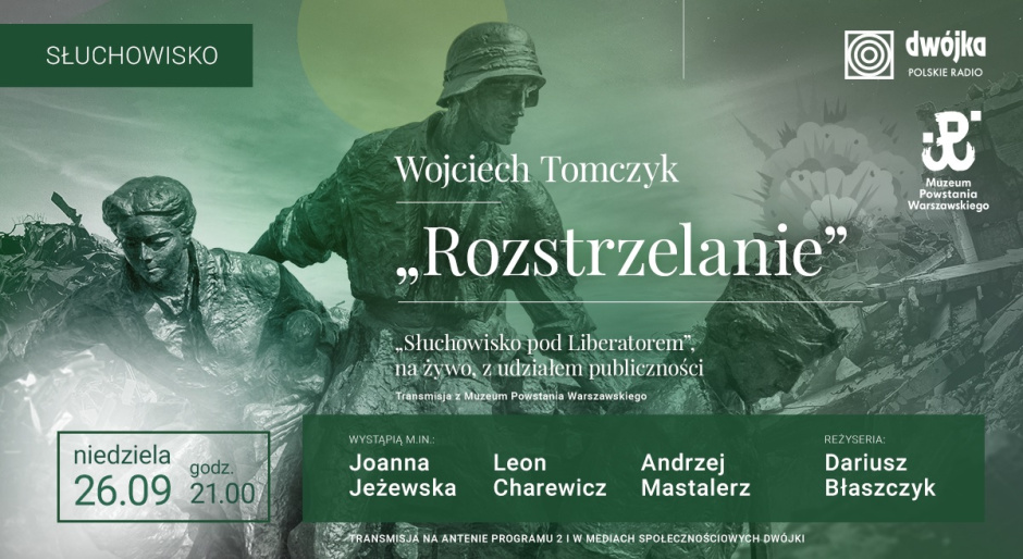 Premiera nowego słuchowiska Wojciecha Tomczyka
