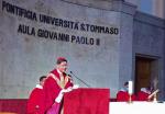 Kardynał Luis Antonio Tagle na inauguracji roku akademickiego na Angelicum