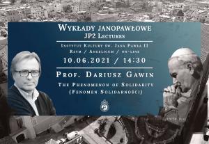 Wykład prof. Dariusza Gawina „The Phenomenon of Solidarity”