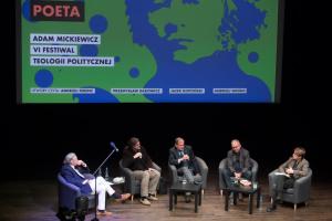 Adam Mickiewicz. Poeta – obejrzyj nagranie z pierwszego spotkania VI Festiwalu Teologii Politycznej