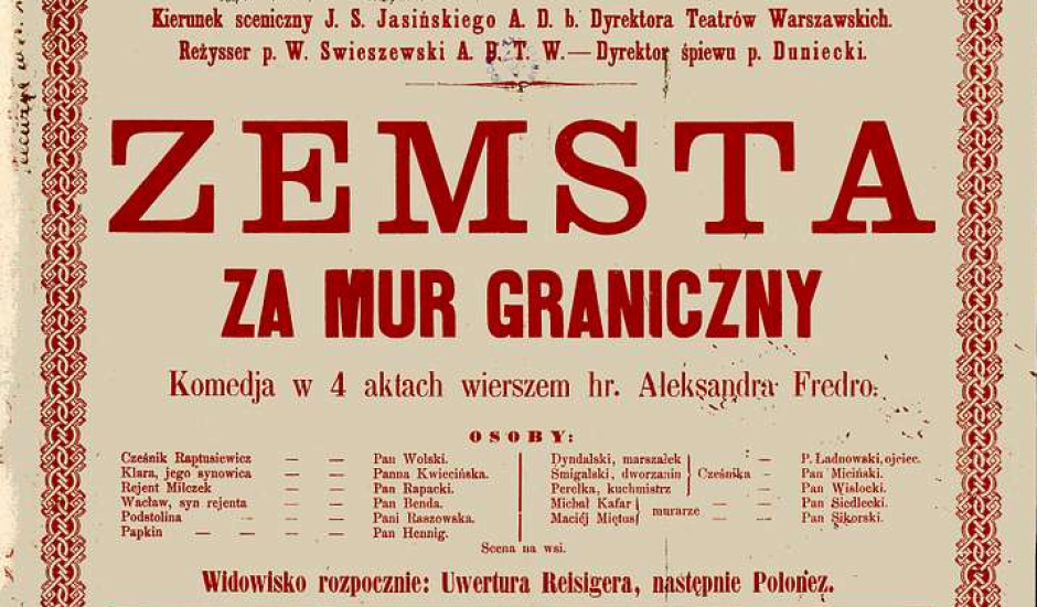 Czuły krytycyzm Fredry – rozmowa z Łukaszem Jasiną
