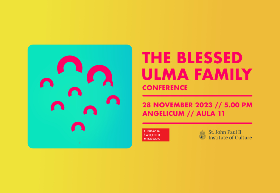 Konferencja na Angelicum „Błogosławiona Rodzina Ulmów – Męczennicy wojny” 