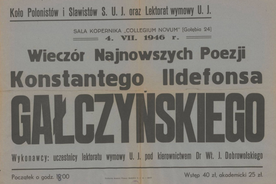 Anna Gomóła: Więcej Gałczyńskiego, proszę!