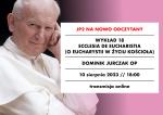 [NAGRANIE] O. Dominik Jurczak OP: „Ecclesia de Eucharistia”