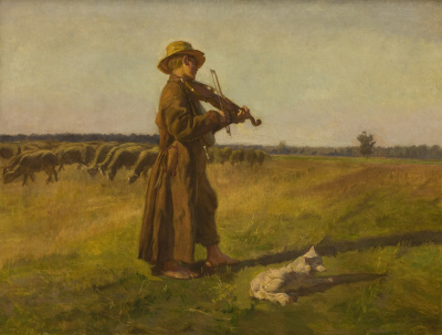 Jarosław Marek Rymkiewicz: Pastuszek Chełmońskiego