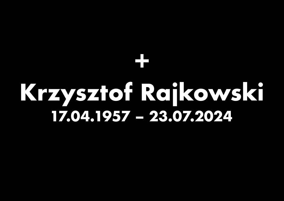 Zmarł Krzysztof Rajkowski