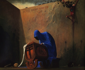 Zdzisław Beksiński – malarz osobny. Rozmowa z Piotrem Kopszakiem 