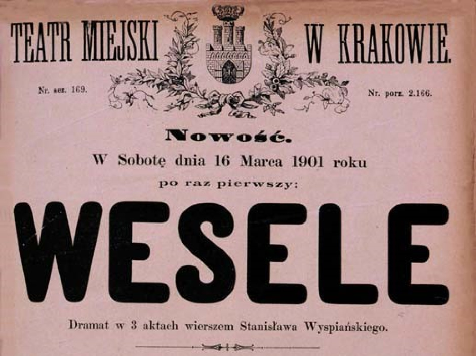 Wojciech Kaliszewski: Dante w Bronowicach. O „Weselu” Wyspiańskiego