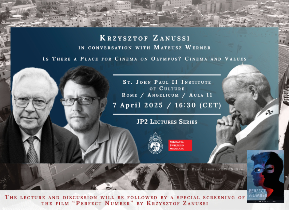 Krzysztof Zanussi // Mateusz Werner: „Czy jest miejsce dla kina na Olimpie? Kino wobec wartości”