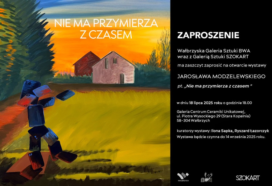 Wystawa Jarosława Modzelewskiego „Nie ma przymierza z czasem”