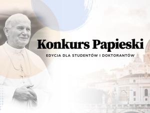 [Do 9 LIPCA]. Wyślij esej, by wygrać stypendium na JP2 Studies w Rzymie!