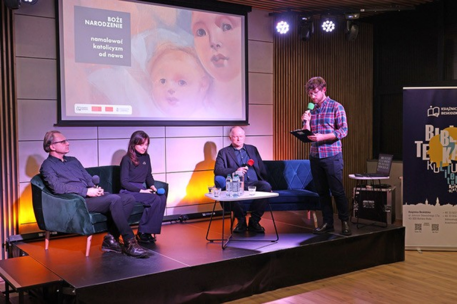 Debata w Bielsku-Białej: od obrazów Bożego Narodzenia do transcendencji w sztuce