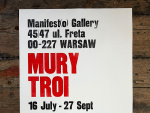 [16.07] Wystawa „Mury Troi” w galerii Manifesto