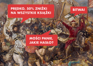 [PROMOCJA] Do niedzieli z hasłem BITWA – 50% zniżki w księgarni!