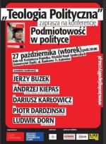 Katowice, 27 X, Konferencja: Podmiotowość w polityce
