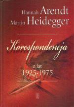 Korespondencja z lat 1925 - 1975 - Hannah Arendt, Martin Heidegger
