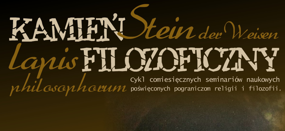 Wrocław - 12.01 -  "Kamień filozoficzny" - O demonicznych źródłach nowoczesności