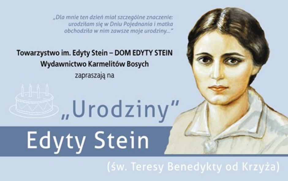 Wrocław: 25 września - Urodziny Edyty Stein