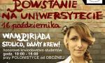 Warszawa - 16.10 - Akcja NZS: Powstanie na Uniwersytecie