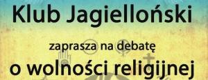 Kraków: debata o wolności religijnej