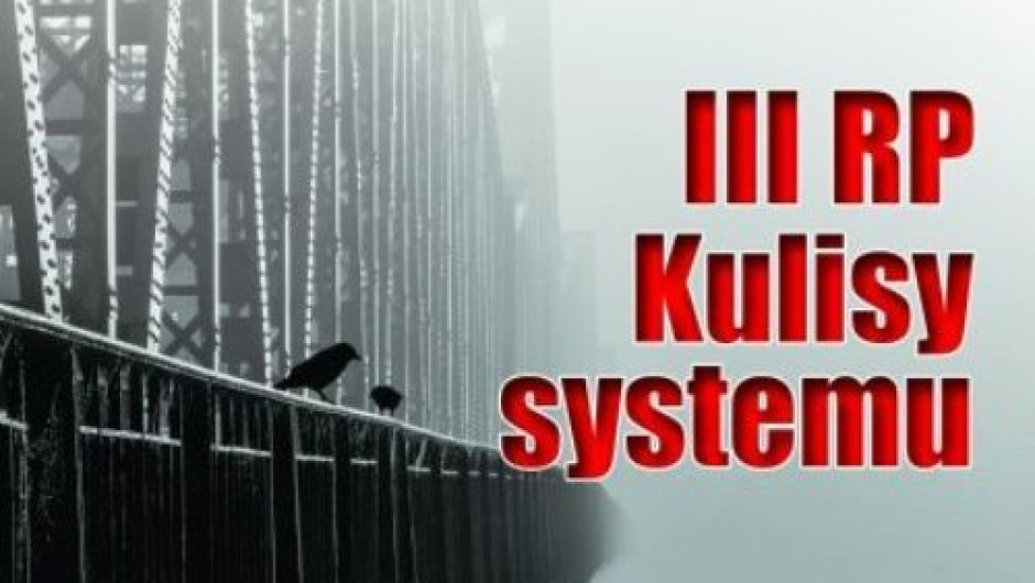 Warszawa 19.09 - Spotkanie o książce "III RP. Kulisy systemu" - patronat TP