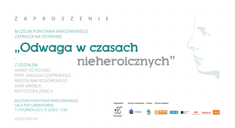 MPW: Odwaga w czasach nieheroicznych - 7 listopada