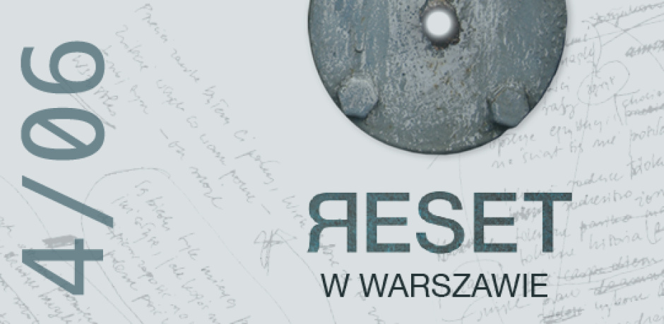 4 czerwca: Reset - promocja albumu poezji